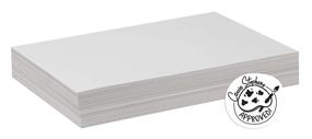 img 4 attached to Pacon White Drawing Paper, Standard Weight, 12x18, 500 Sheets - P4742