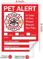 🔥 rescue fire alert safety sticker logo