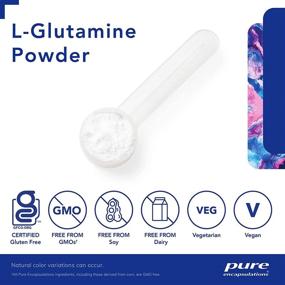 img 2 attached to 💪 L-Glutamine Powder by Pure Encapsulations: Immune and Digestive Support Supplement, Gut Health Repair, Metabolism Boost, Muscle Support – 8 Ounces
