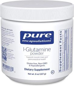img 4 attached to 💪 L-Glutamine Powder by Pure Encapsulations: Immune and Digestive Support Supplement, Gut Health Repair, Metabolism Boost, Muscle Support – 8 Ounces