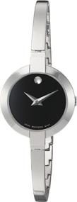 img 4 attached to Часы Movado Bela из нержавеющей стали для женщин - модель 0606595