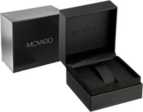 img 2 attached to Часы Movado Bela из нержавеющей стали для женщин - модель 0606595