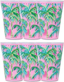 img 4 attached to Lilly Pulitzer Eco-Friendly Reusable Kids Drinking Cups