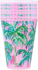 img 3 attached to Lilly Pulitzer Eco-Friendly Reusable Kids Drinking Cups