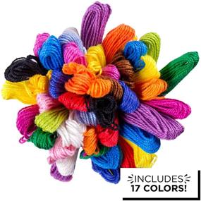 img 2 attached to 🌈 Just My Style Friendship Thread 72-Pack: Ultimate Bracelet Making Kit by Horizon Group USA - Includes Over 30 Varieties, Perfect for Friendship Bracelets