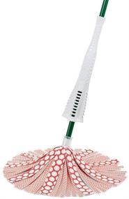 img 1 attached to 🧹 Libman Wonder Refill Pack – Powerful Cleanup – 3 Absorbent Wet Mop Replacement Heads for Hardwood, Tile, Vinyl – Machine Washable, 11.5 Inch, Red & White