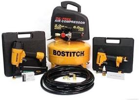 img 1 attached to 💪 BOSTITCH CPACK265 Finish Nailer Compressor: Powerhouse Tool for Flawless Finishes!