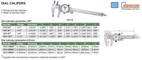 img 1 attached to Insize 1311 8 Inch Dial Caliper with Graduation