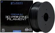fused materials black printer filament additive manufacturing products logo