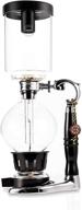 ☕ yama glass 20-ounce siphon vacuum coffee maker: perfect clear brewer for rich coffee logo