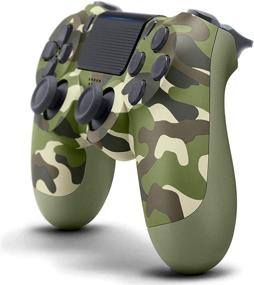 img 2 attached to 🎮 Green Camo PS4 Controller - Wireless Game Remote, Compatible with PS4 Console, Windows 10/8/7/XP, PC Laptop MAC, Android, iOS 13, Phone - USB Cable Included