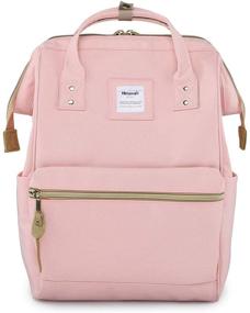 img 4 attached to 🎒 Himawari H900d-L USB Pink Travel School Backpack: 15.6 Inch Doctor Work Bag for Women & Men College Students with Convenient USB Charging Port