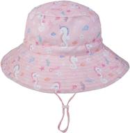 🧢 foldable cap for sun protection at the beach - kids girls wide brim visor sun hat logo