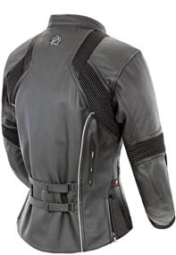 img 2 attached to Optimized for SEO: Joe Rocket Radar Women's Leather Motorcycle Riding Jacket