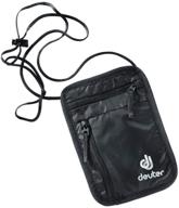 👛 black deuter security wallet logo