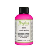 angelus acrylic leather paint 4oz jamaician logo