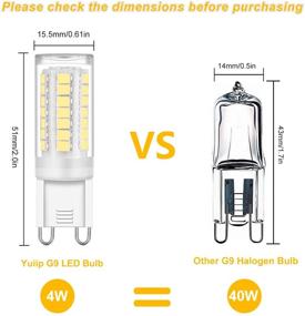 img 2 attached to 💡 Enhanced Daylight Chandelier Yuiip for Ultra-Bright Illumination