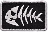 ⛵ exclusive fsm jolly pirate fish embroidered patch - 3.5" wide, high-quality design logo