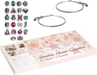 🎀 girls' jewelry - red co christmas calendar bracelets logo