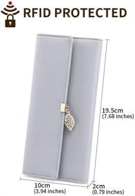 img 3 attached to 👛 Stylish GOIACII Leather Wallets with Pendant Holder for Women's Handbags & Wallets Collection