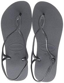 img 1 attached to 🌞 Женские сандалии-шлепанцы Havaianas Luna: Стильный комфорт для лета