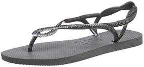 img 2 attached to 🌞 Женские сандалии-шлепанцы Havaianas Luna: Стильный комфорт для лета