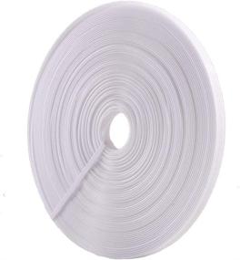 img 4 attached to High-Quality 50 Yards Polyester Boning for Sewing - Perfect for Corsets, Nursing Caps, Bridal Gowns - Sew-Through, Low Density, 6mm, White