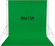 📸 neewer 9x13ft/2.8x4m photography backdrop green screen - high-quality photo video studio fabric background logo