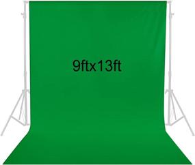 img 4 attached to 📸 Neewer 9x13ft/2.8x4m Photography Backdrop Green Screen - High-quality Photo Video Studio Fabric Background