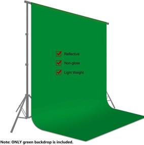 img 3 attached to 📸 Neewer 9x13ft/2.8x4m Photography Backdrop Green Screen - High-quality Photo Video Studio Fabric Background