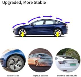 img 2 attached to 🚀 Enhance Your Tesla Model 3: SUMK Real Carbon Fiber Spoiler (Glossy) for Model 3 Performance Rear Trunk Lid Wing - Compatible with 2018, 2019, 2020, 2021 Models