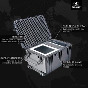 img 2 attached to 🔒 Durable and Versatile Pelican 1660 Case With Foam (Black) for Optimal Protection