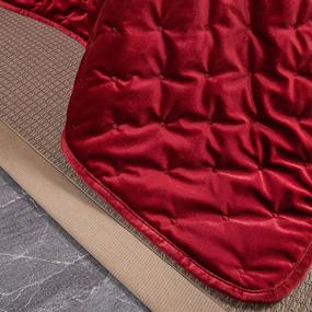 img 2 attached to DriftAway 3 Piece Velvet Quilt Set Bedspreads Coverlets Cover Prewashed Queen Red - Premium Comfort and Style for Your Bedroom