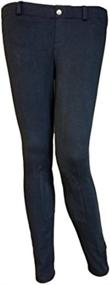 img 4 attached to 👗 One Stop Children's Essential Low-Rise Pull-On Breeches by Shires