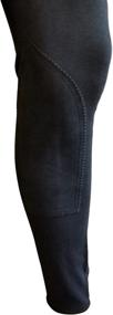 img 3 attached to 👗 One Stop Children's Essential Low-Rise Pull-On Breeches by Shires