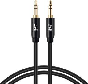 img 4 attached to Premium 3.5mm Audio Cable Aux for Car Stereo – SHD Aux Cord with Gold Plated Connectors, Dual Shielding for Superior Sound Quality – 3 Feet Length