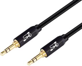 img 2 attached to Premium 3.5mm Audio Cable Aux for Car Stereo – SHD Aux Cord with Gold Plated Connectors, Dual Shielding for Superior Sound Quality – 3 Feet Length