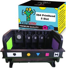 img 4 attached to YATUNINK Remanufactured Printhead Replacement HP 564 Printhead 564XL Printhead 5-Slot CB326-30002 CN642A 1 Pack