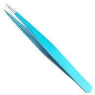 ✨ blinkeen stainless steel tweezers for ingrown hair - professional pointed blackhead remover tool for precision eyebrow, facial, splinter & tick hair removal logo