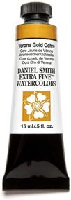 img 1 attached to 🎨 15-мл тюбик акварельной краски DANIEL SMITH Extra Fine Verona Gold Ochre - артикул 284600123