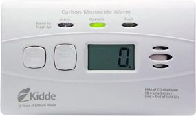 img 4 attached to 🔥 Kidde Digital Display Carbon Monoxide Detector with Lithium Battery & 3 LED Lights: Reliable Protection for Your Home