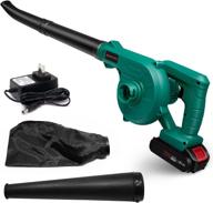 🍃 kinswood 20v 2.0a cordless lithium-ion 12-in-1 blower vacuum - ideal for leaf blowing and dust vacuuming логотип