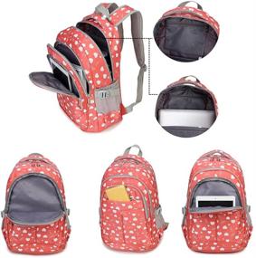 img 1 attached to School Backpack Bookbag Outdoor Daypack Backpacks for Kids' Backpacks