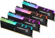 💡 g.skill trident z rgb series 128gb quad channel ddr4 3600 cl18 desktop memory: f4-3600c18q-128gtzr логотип