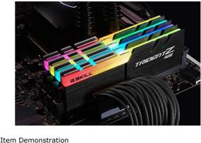 img 2 attached to 💡 G.Skill Trident Z RGB Series 128GB Quad Channel DDR4 3600 CL18 Desktop Memory: F4-3600C18Q-128GTZR