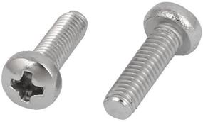 img 1 attached to Uxcell M3X10Mm Нержавеющая сталь Phillips Fasteners