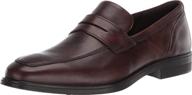 👞 ecco men's queenstown penny loafer oxford shoes - loafers & slip-ons logo