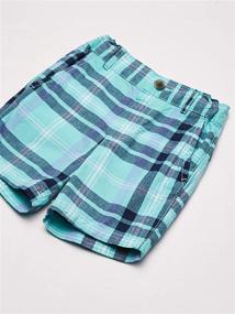 img 2 attached to 🩳 Checkered Chino Shorts for Baby Boys at The Children's Place