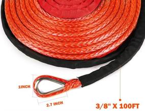 img 2 attached to X BULL Dyneema Synthetic Recovery Cable（23