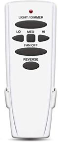 img 1 attached to 🔃 Hampton Bay UC7078T CHQ7078T L3H2003FANHD Fan-HD6R - Replacement Ceiling Fan Remote Control with Reverse Function for Enhanced User Experience